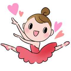 English Ver Petit Ballerina Line Stickers Line Store English Ver Petit Ballerina Line Stickers Line Store