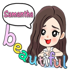 Samantha - Most beautiful (English)