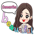 Samantha - Most beautiful (English)