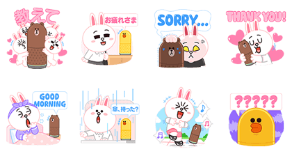 Cony and the Clova Friends