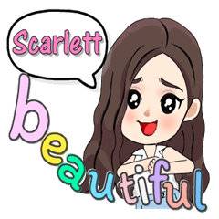 Scarlett - Most beautiful (English)
