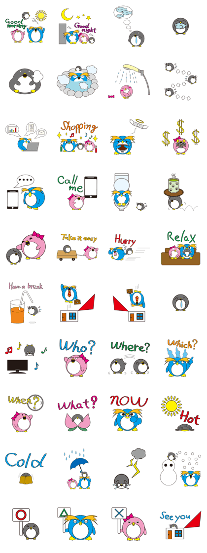 circle face 15 penguin part 2