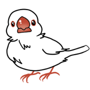 Java sparrow stamps