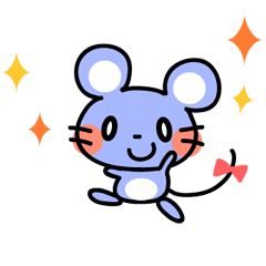 Sticker of cute mouse(Vol.2)