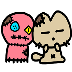 Patch kitten and Rag doll