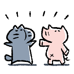 cat & pig
