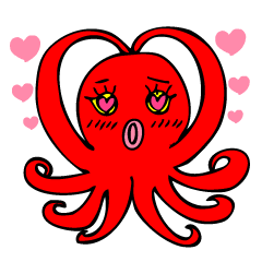 Cute Girl octopus,taako