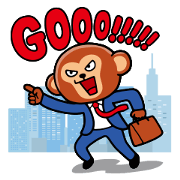 Go SARURYMAN! (ape salaryman)