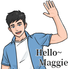 Boy Name Stickers-to Maggie