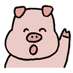A Happy Pig