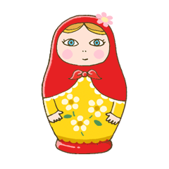 matryoshka doll "nina"