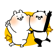 しろくまtoパンダ Line スタンプ Line Store しろくまtoパンダ Line スタンプ Line Store