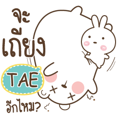 TAE Bear Love Little Rabbit e