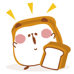 The panda of bread