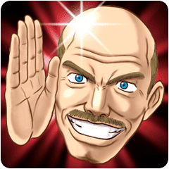 洋風ハゲオヤジ 豪快ハゲオヤジ英語版 Line スタンプ Line Store