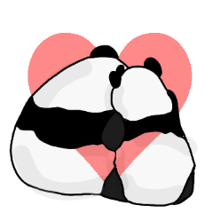 Very cute panda stamp2