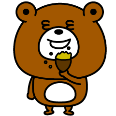 Surprise expression bear6