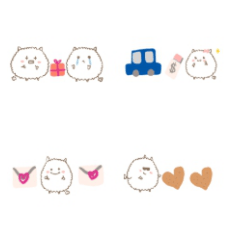 小綿羊棉花糖每日分隔線