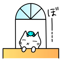 Marshmallow cat