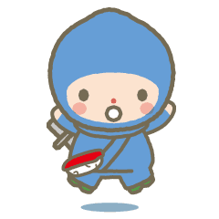 ドロン忍者 会話終了スタンプ Line スタンプ Line Store