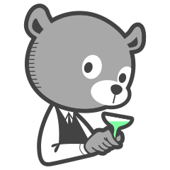 Bartender bear
