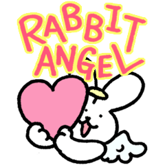 The angel of a rabbit