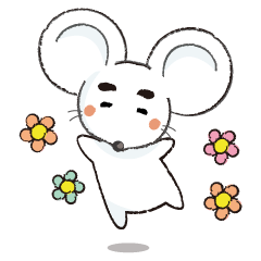MAROMAYU mouse Sticker