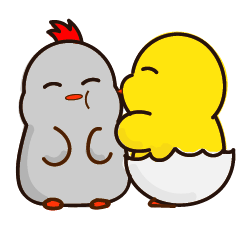 Little couple chicken