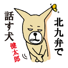 北九州弁で話す犬　健太郎