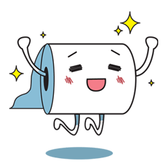 Toilet Paper Kun Line Stickers Line Store