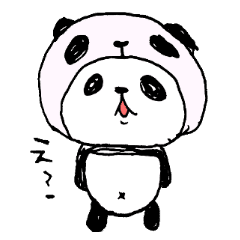 Panda In Panda Line Stickers Line Store