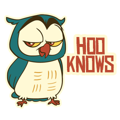 Hoo Stickers