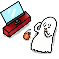Cutie Ghost's daily life