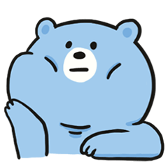 hello,I'm a blue cool bear