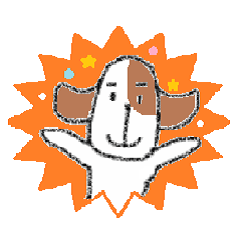 顔が長い犬 Line スタンプ Line Store 顔が長い犬 Line スタンプ Line Store