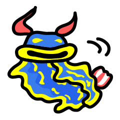 アオウミウシvol 2 Line スタンプ Line Store