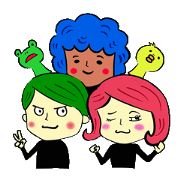 Threesome with a habit