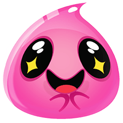 Cute and adorable jelly stickers