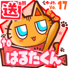 Cute cat's name sticker2 MY241119N01