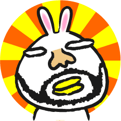 Cute rabbit – LINE stickers | LINE STORE