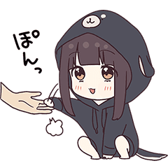 Kurumi Chan 10 Line Stickers Line Store