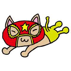 すーぱーにゃんこマスク Line スタンプ Line Store すーぱーにゃんこマスク Line スタンプ Line Store