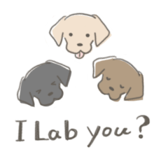 Labrador retriever sticker