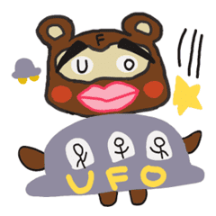 下がり眉毛でたらこ唇なペンギンとたぬき Line スタンプ Line Store