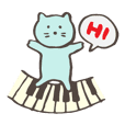 ピアノ猫