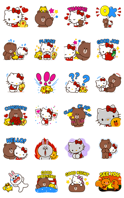 LINE FRIENDS & HELLO KITTY Vol. 2 LINE FRIENDS & HELLO KITTY Vol. 2