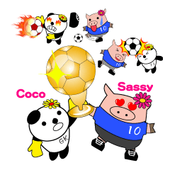 Sassy & Coco's Football & Soccer Life