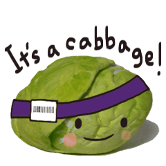 It's a cabbage!  (English ver.)