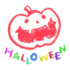 Hand-painted Halloween illustration