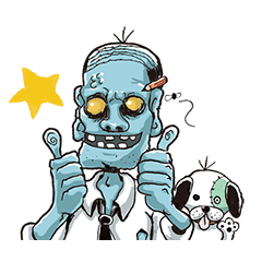 ゾンビスタンプ Line スタンプ Line Store ゾンビスタンプ Line スタンプ Line Store